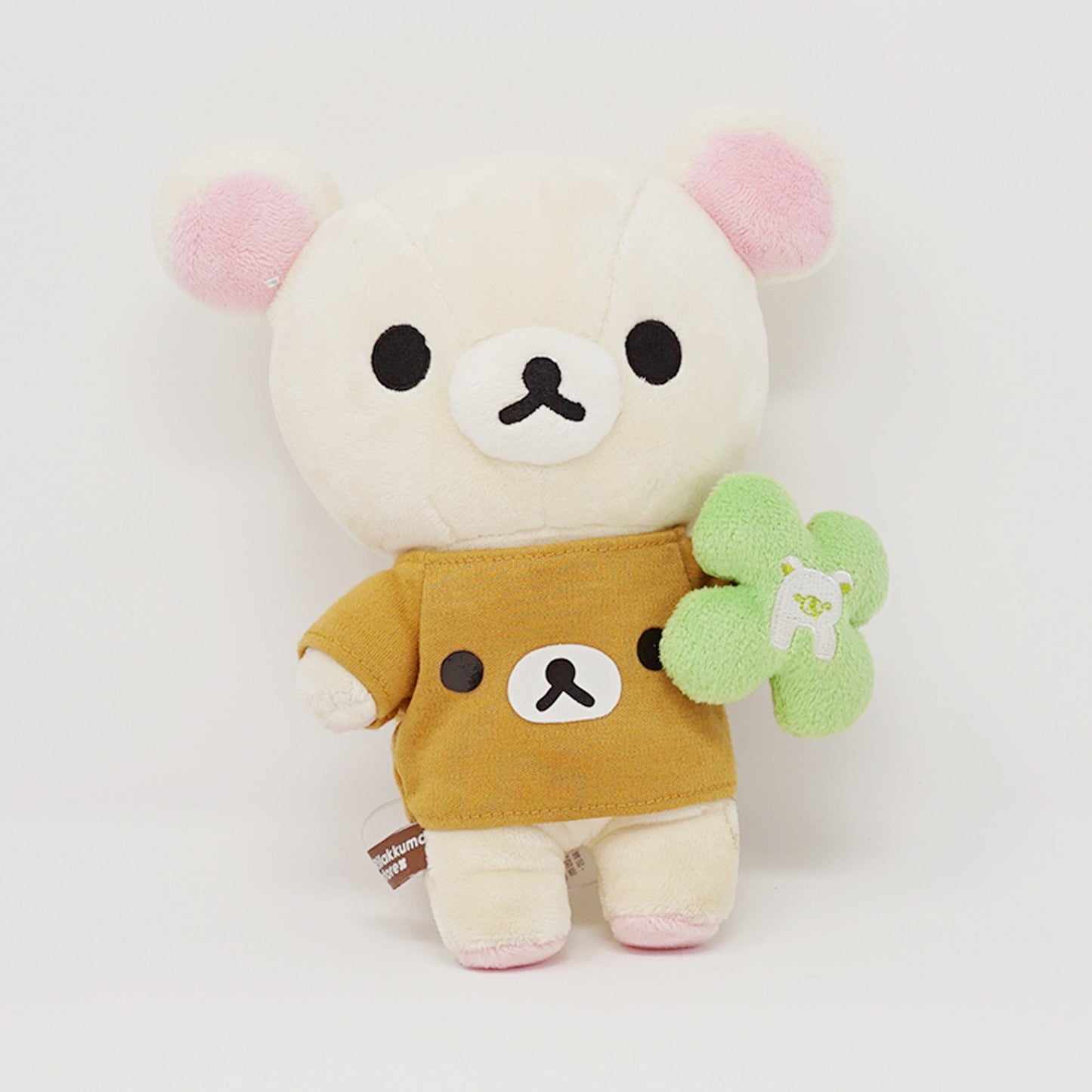 2012 Korilakkuma with Rilakkuma Tee & Clover Store Limited Plush - Rilakkuma Face Theme